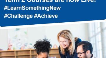 Term 2 courses are now live announcement
